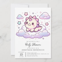 ドリーミーディノ恐竜の赤ちゃんシャワー