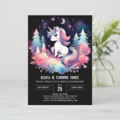 ドリーミーデジタルホース誕生日 招待状 (スタンド正面)