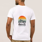 ドリーミードラゴンウォーターカラーTシャツデザイン Tシャツ (裏面)