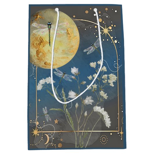 ドリーミードラゴンフライ抱き枕 ミディアムペーパーバッグ (正面)