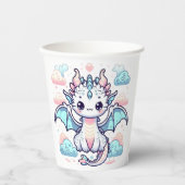 ドリーミードラゴンベビーシャワー 紙コップ (正面)