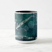 ドリーミーノースウエストショベル重機冬 マグカップ (中央)