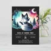 ドリーミーハッピーウルフ誕生日 招待状 (スタンド正面)