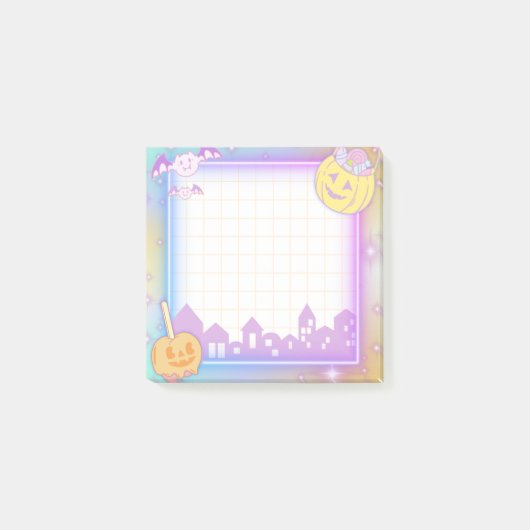 ドリーミーハロウィンパンプキン ポストイット (正面)
