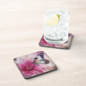 ドリーミーバタフライオンフローラキャンバス コースター (右側)