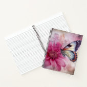 ドリーミーバタフライオンフローラキャンバス ノートブック (内部)