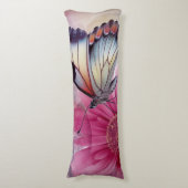 ドリーミーバタフライオンフローラキャンバス ボディピロー (正面縦)