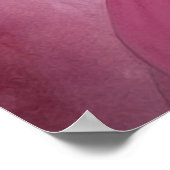 ドリーミーバタフライオンフローラキャンバス ポスター (角)