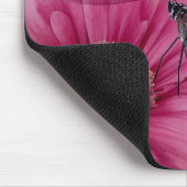 ドリーミーバタフライオンフローラキャンバス マウスパッド (コーナー)