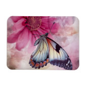 ドリーミーバタフライオンフローラキャンバス マグネット (横)