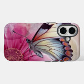 ドリーミーバタフライオンフローラキャンバス Case-Mate iPhoneケース (裏面 (横))