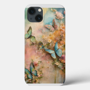 「ドリーミーパステルウィングスiPhoneケース」 iPhone 13ケース