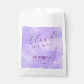 ドリーミーパステルクラウドナイン赤ちゃんシャワー フェイバーバッグ (正面)