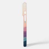 ドリーミーパステルサンセットオーバーブルーマウンテンズミニマリス Case-Mate iPhoneケース (裏面 / 左)