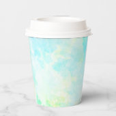 ドリーミーパステルズロータスフラワー紙 紙コップ (裏面)