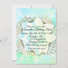 ドリーミーパステルズロータスフラワー 招待状