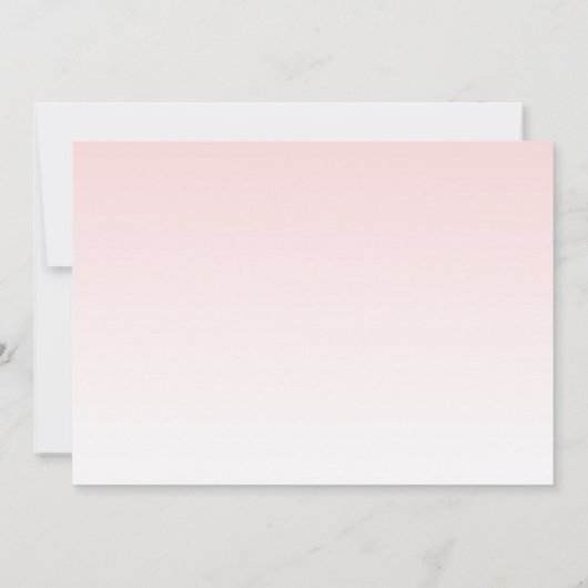 ドリーミーパステルマウンテンランドスケープ誕生日 招待状 (裏面)