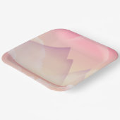 ドリーミーパステルマウンテンランドスケープ ペーパープレート (傾斜あり)