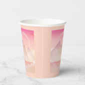 ドリーミーパステルマウンテンランドスケープ 紙コップ (右)