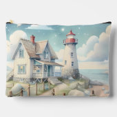 ドリーミーパステルライトハウスバイザシー アクセサリーポーチ (正面)