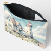 ドリーミーパステルライトハウスバイザシー アクセサリーポーチ (見開き)