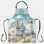 ドリーミーパステルライトハウスバイザシー エプロン (正面)