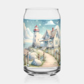 ドリーミーパステルライトハウスバイザシー ガラス缶 (裏面)