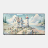 ドリーミーパステルライトハウスバイザシー デスクマット (正面)