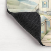 ドリーミーパステルライトハウスバイザシー マウスパッド (コーナー)