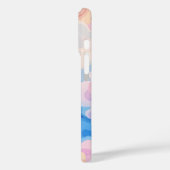 ドリーミーパステル抽象芸術クラウドパターンの水彩画 Case-Mate iPhoneケース (裏面 / 左)