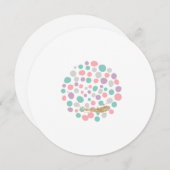 ドリーミーパステル 招待状 (正面/裏面)