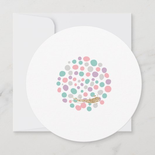 ドリーミーパステル 招待状 (正面)