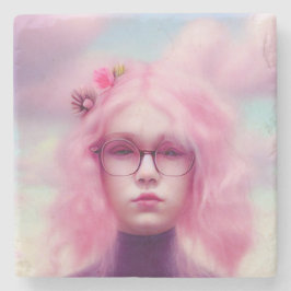 ドリーミーピンク ストーンコースター