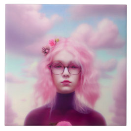 ドリーミーピンク タイル