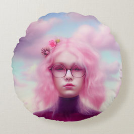 ドリーミーピンク ラウンドクッション