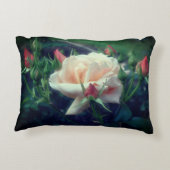 ドリーミーピーチバラアンドバッド アクセントクッション (裏面)