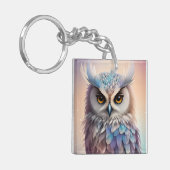 ドリーミーファンタジーフクロウソフトパステルカラー キーホルダー (正面左)