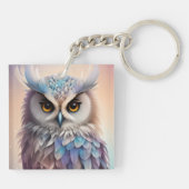 ドリーミーファンタジーフクロウソフトパステルカラー キーホルダー (裏面)