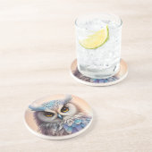 ドリーミーファンタジーフクロウソフトパステルカラー コースター (側面)