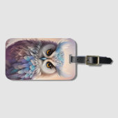 ドリーミーファンタジーフクロウソフトパステルカラー ラゲッジタグ (正面横)