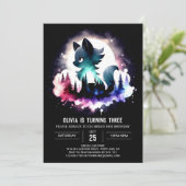 ドリーミーフォレストウルフ誕生日 招待状 (スタンド正面)