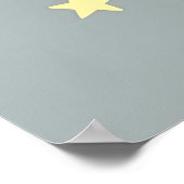 ドリーミーフクロウ&ムーン子供部屋 ポスター (角)