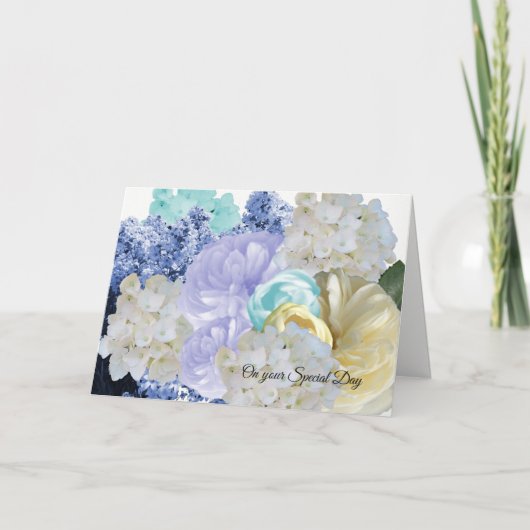 ドリーミーフラワーズ誕生日 シーズンカード (正面)