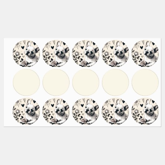 ドリーミーフレンチー ラベル (シート)