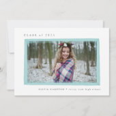 ドリーミーフレーム卒業発表と招待状 招待状 (正面)