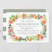 ドリーミーフローライースターブランチ 招待状 (正面/裏面)