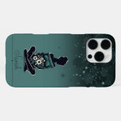ドリーミーフローラシルエット iPhoneケース (裏面横)