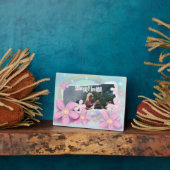 ドリーミーフローラパステルアートプラーク フォトプラーク (側面)