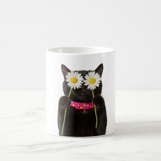 ドリーミーフローラルキャットマグ コーヒーマグカップ