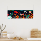 ドリーミーフローラ風景3 ポスター (キッチン)